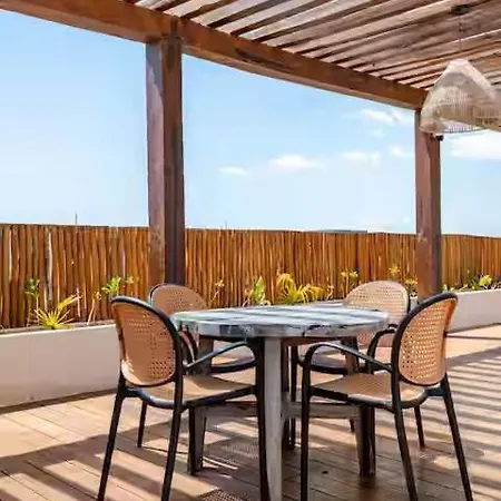 Deja Vu Ph 410 Luxury 3br & Private Pool By Sandy Powerful Apartment Tulum