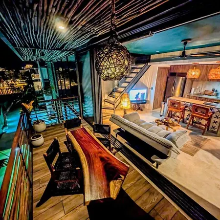 Nuju Xalet - Cenote Pool Jacuzzi & Sauna Apartment *