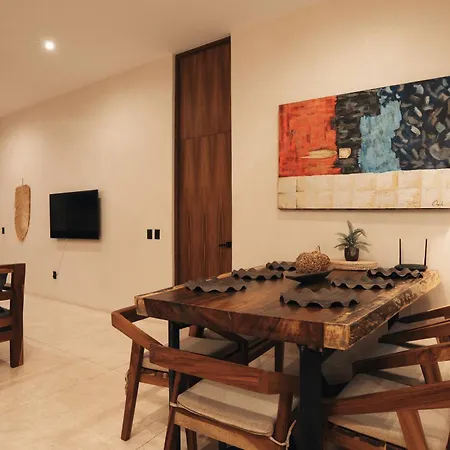 Stylish 3bd3ba In Tulum's Neighborhood Holiday home *