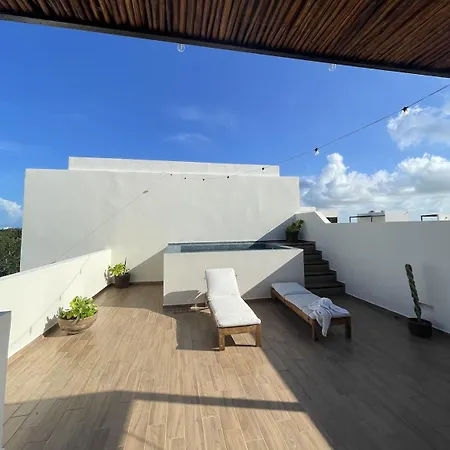 Sky Pool - 4 Guests - Near The Apartment Tulum