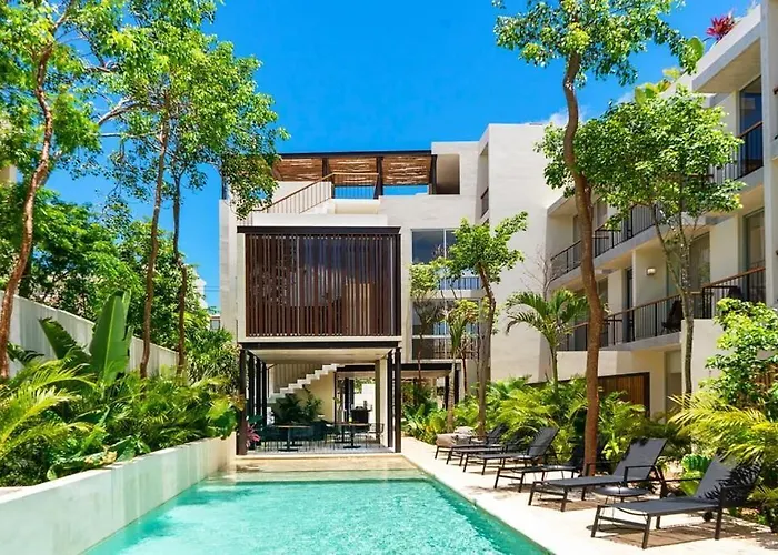 Aruna, Nuevo Centrico Estudio Para 4 Personas En Tulum