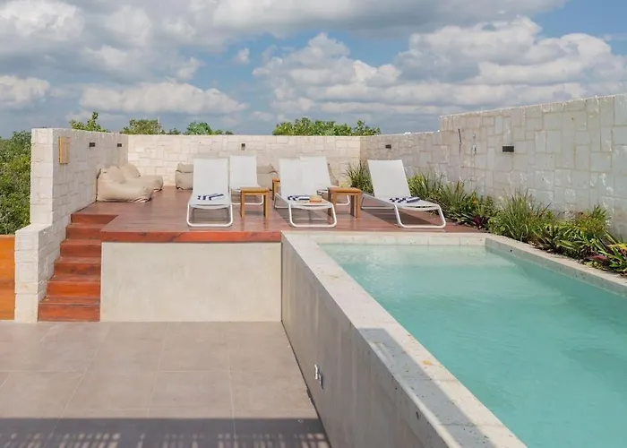 Mystical 2Bdrms 2Balconies Private Pool Aldea Zama