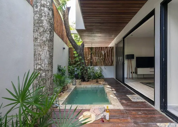 Cozy 1Bbrm +Garden And Private Pool Aldea Zama