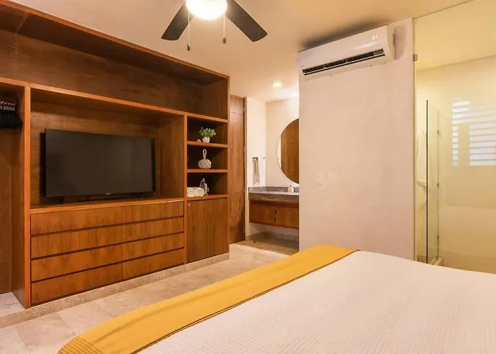 Bajocielo107 Lux 2Br Condo Priv Pool In Aldea Zama