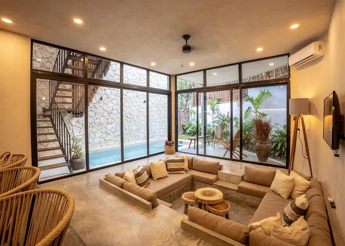 Bo-Ho Chic Villa With Private Pool