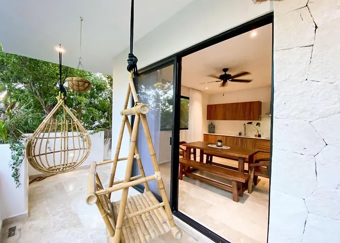Private Pool 2Br Nest In Premium Aldea Zama With Gym