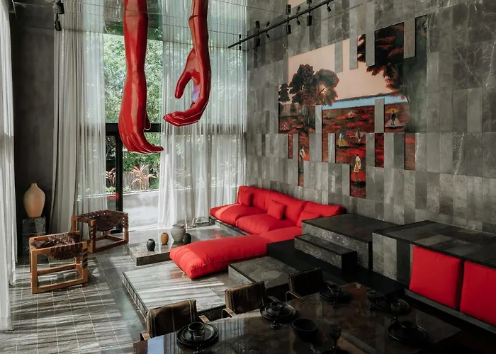 Barneys New York Luxury Red Condo