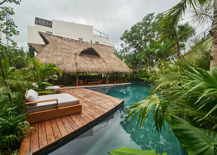 Jungle luxury Tulum Condo: private pool&jacuzzi