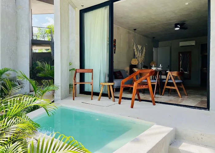 601 Seremonia Selva Private Pool New Apartment King Bed Wifi