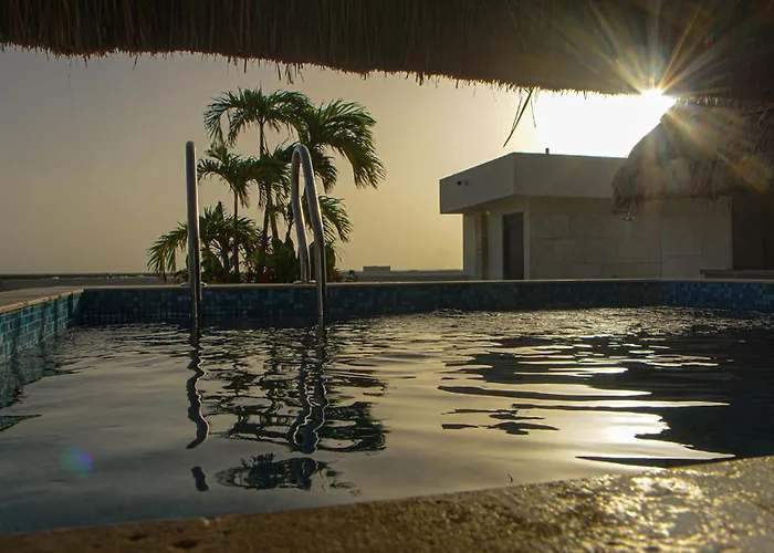 Aldea Zama Loft With Pool 10Min Away From The Beach