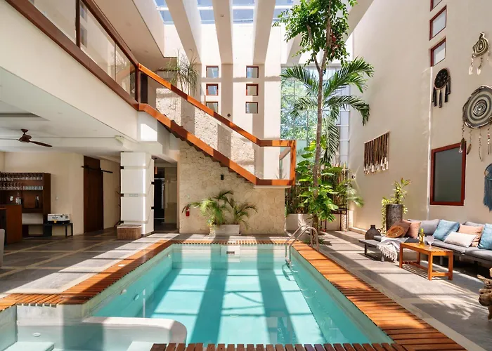 9Br Luxury Villas Aldea Zama, Private Pools & Gym!