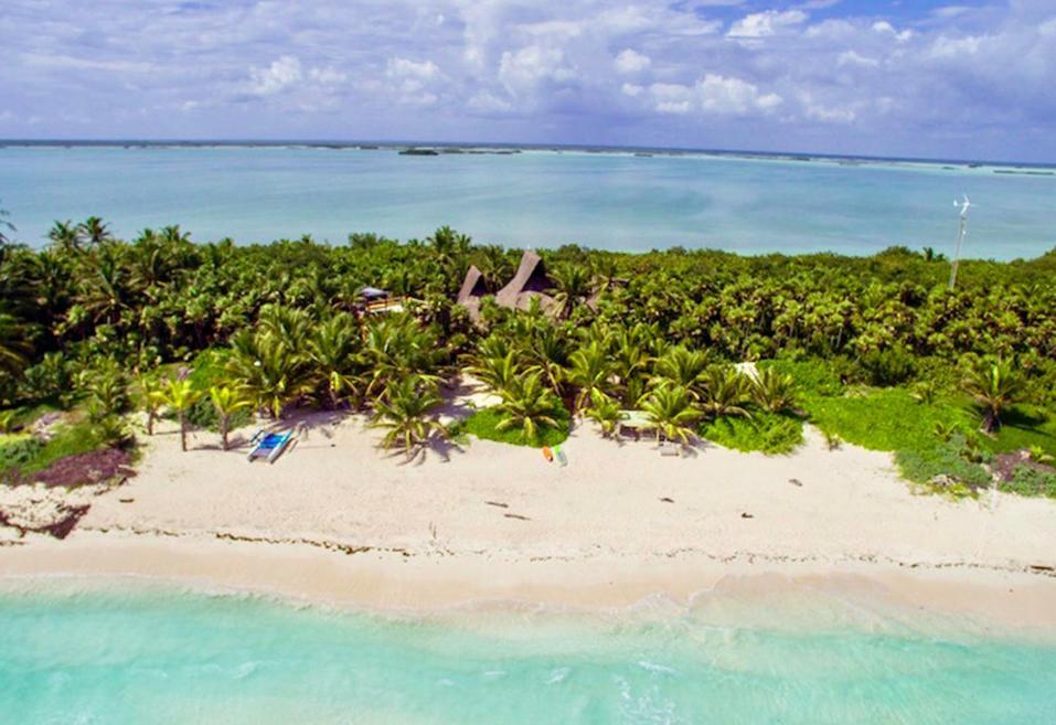 Villa Beachfront In Sian Kaan *