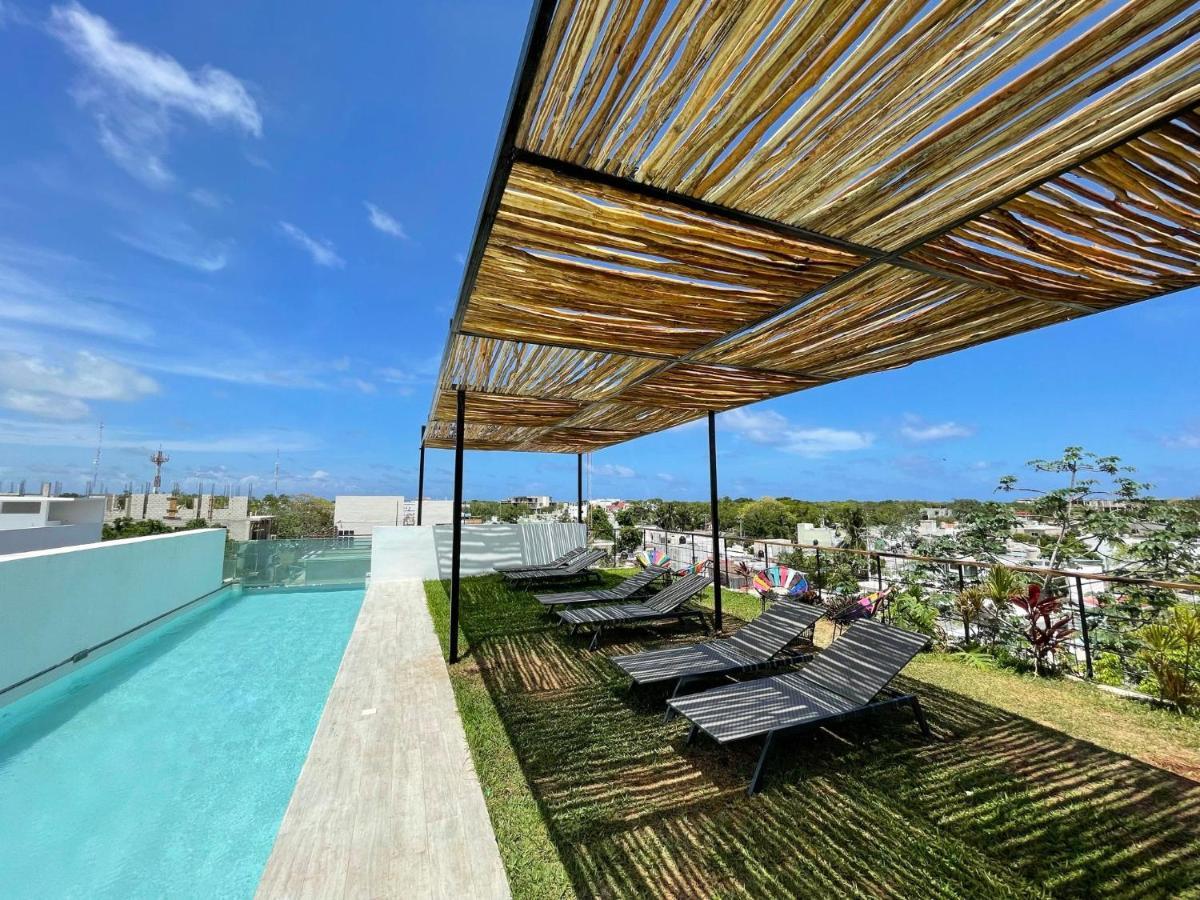 Katalox Jungle Lofts By Simply Comfort Centre Rooftop Patio & Pool * Tulum