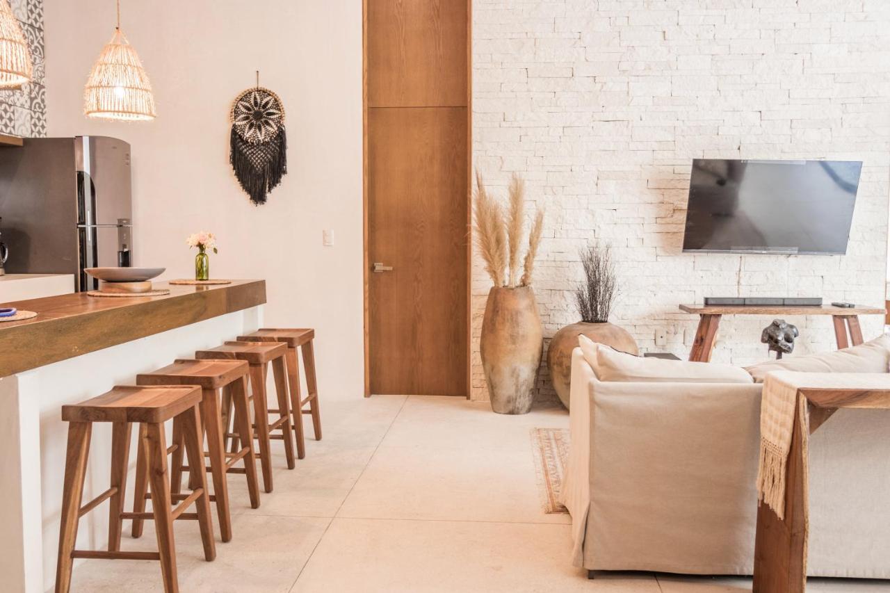 Lovely & Boho-style 2br Aldea Zama Insta-worthy Pool, Uncovered Patio & Terrace *