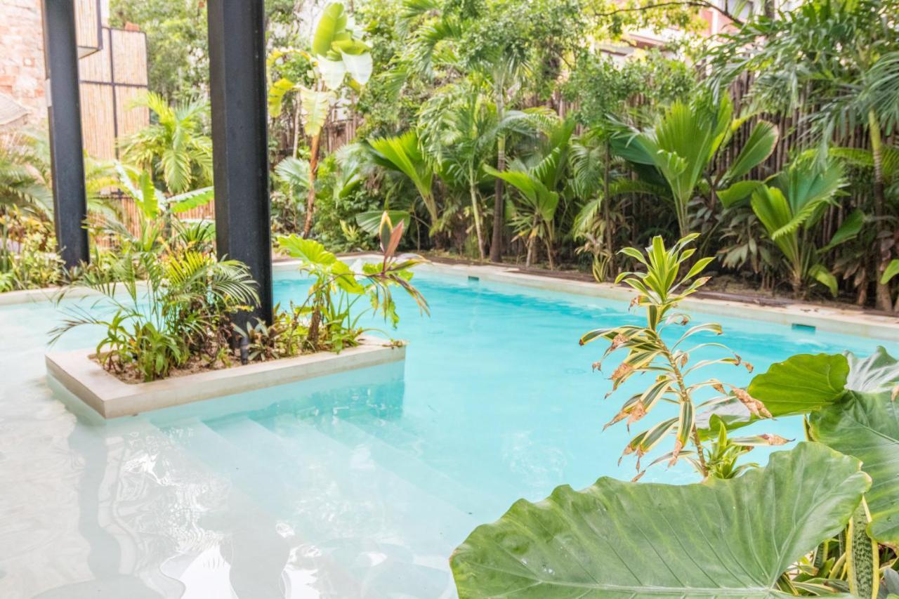 Lovely & Boho-style 2br Aldea Zama Insta-worthy Pool, Uncovered Patio & Terrace Apartment Tulum