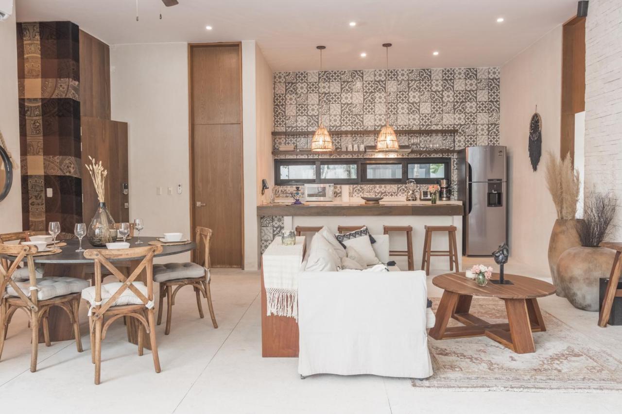 Apartment Lovely & Boho-style 2br Aldea Zama Insta-worthy Pool, Uncovered Patio & Terrace