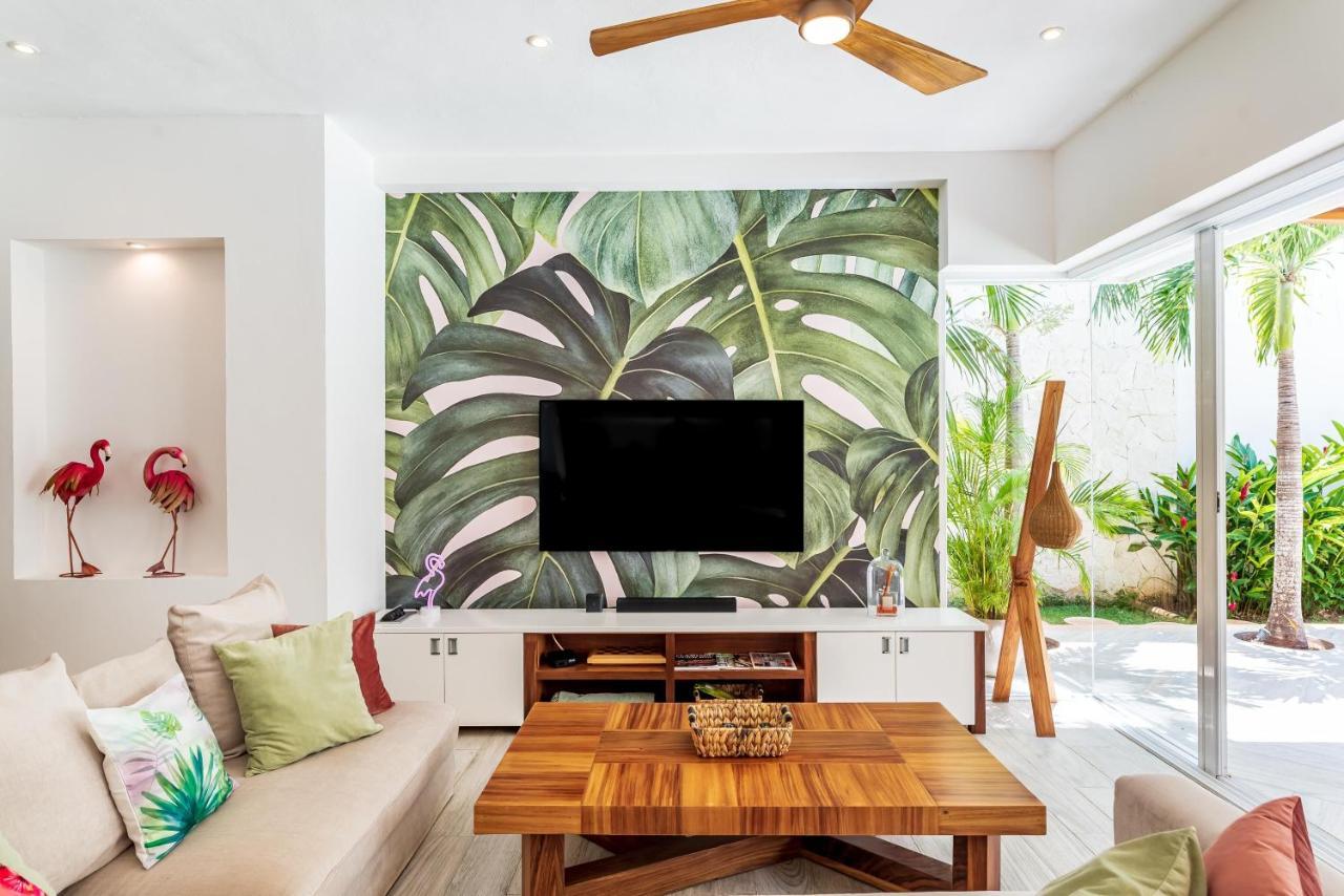 Ek'balam & Flamingo, Luxury Villas, Private Pool, Private Garden, Jacuzzi, 24h Security Villa Tulum