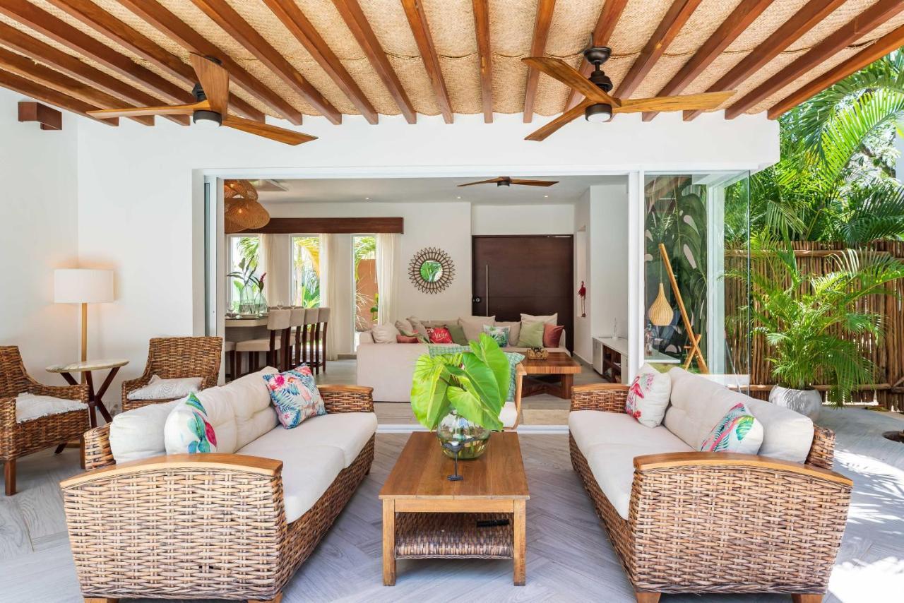 Ek'balam & Flamingo, Luxury Villas, Private Pool, Private Garden, Jacuzzi, 24h Security *