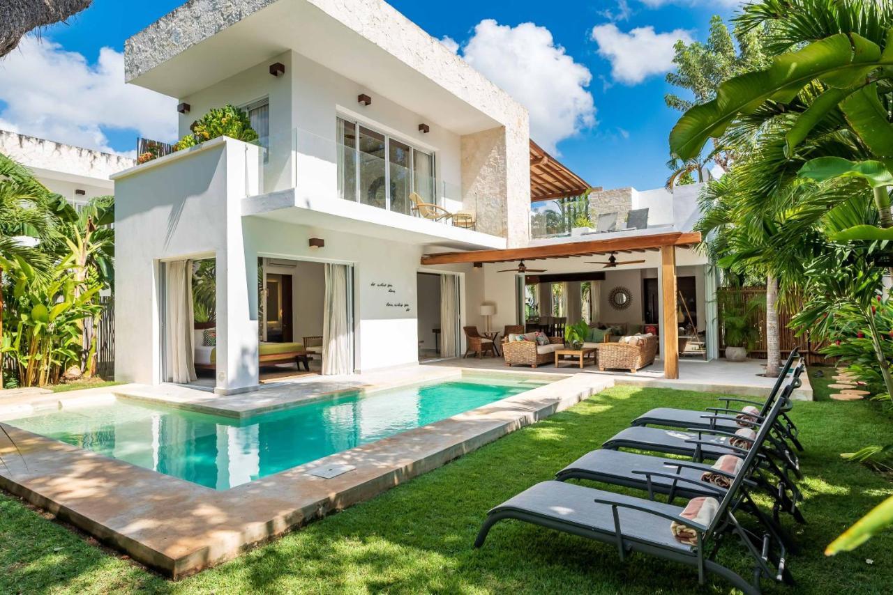 Ek'balam & Flamingo, Luxury Villas, Private Pool, Private Garden, Jacuzzi, 24h Security Villa Tulum