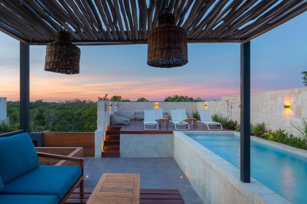 Luxury 1 Bedroom With Garden And Private Pool Apartment Tulum