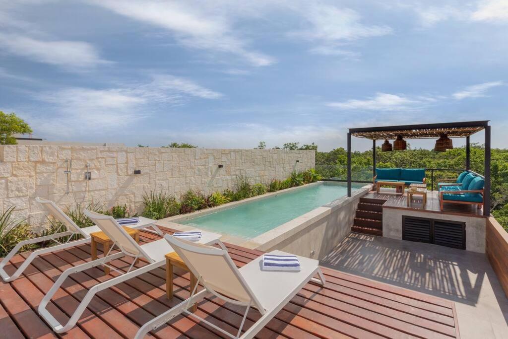 Luxury 1 Bedroom With Garden And Private Pool Apartment Tulum