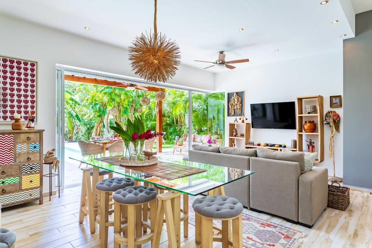 Calma, Chic & Mexican Villa, A True Oasis Pool, Security * Tulum