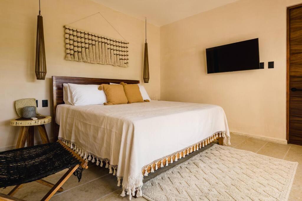 Kataleya By Zaazil - Stylish & Luxury Penthouse & , Up To 16 People, Private Pool, Private Hot Tub, Terrace And Roof In Luum Zama In The Jungle