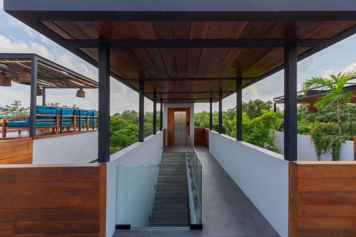 Mystical 2bdrms 2balconies Private Pool Aldea Zama Apartment *