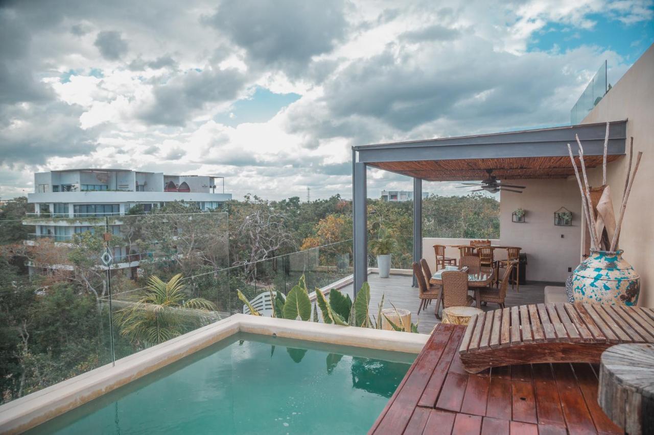 Apartment Kataleya By Zaazil - Stylish & Luxury Penthouse & , Up To 16 People, Private Pool, Private Hot Tub, Terrace And Roof In Luum Zama In The Jungle *