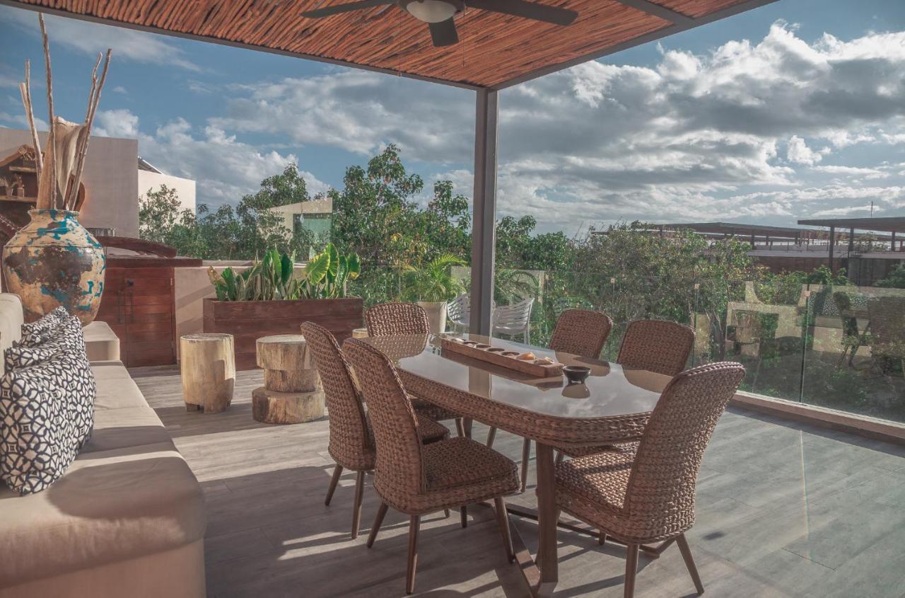 Kataleya By Zaazil - Stylish & Luxury Penthouse & , Up To 16 People, Private Pool, Private Hot Tub, Terrace And Roof In Luum Zama In The Jungle Apartment