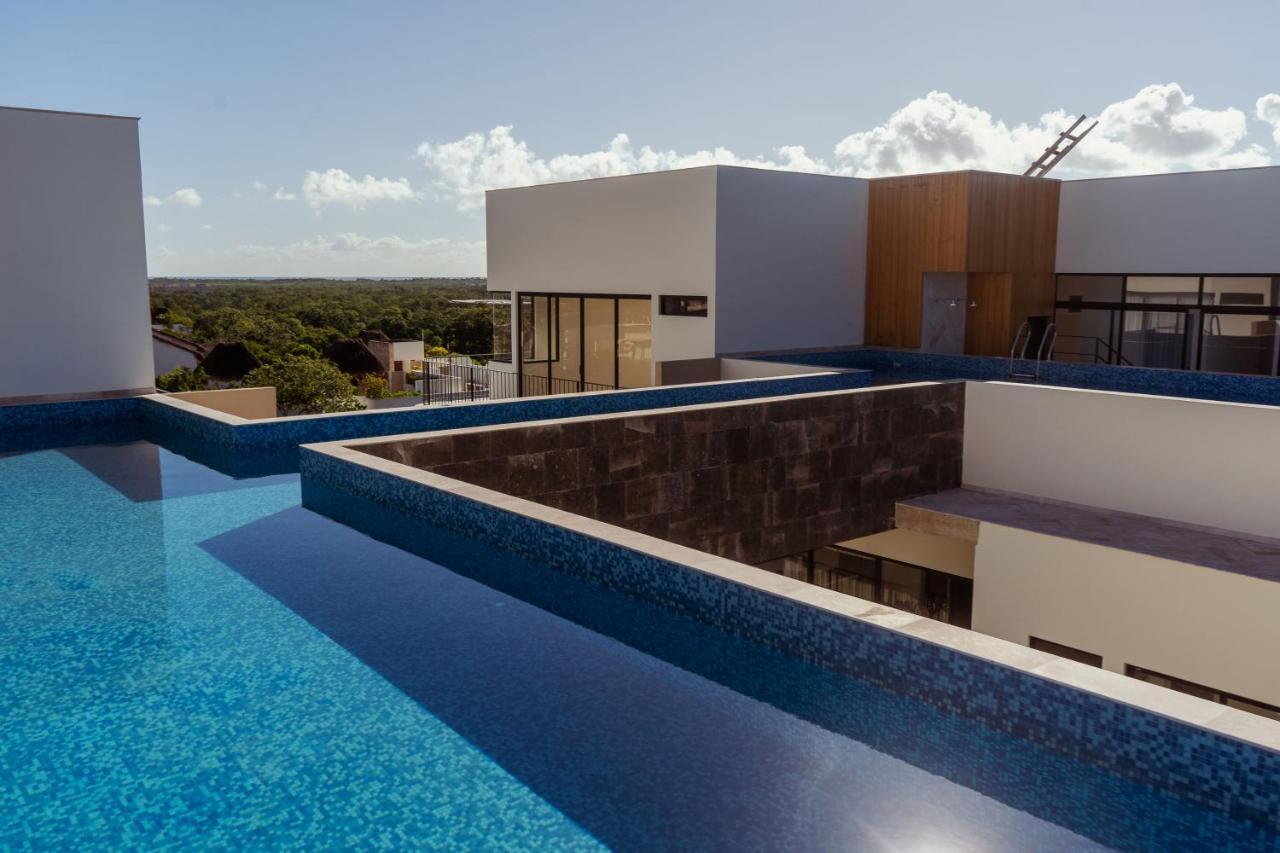 Apartment 2br With Fast Wifi Free Bikes, Rooftop, Pool, And Gym Tulum