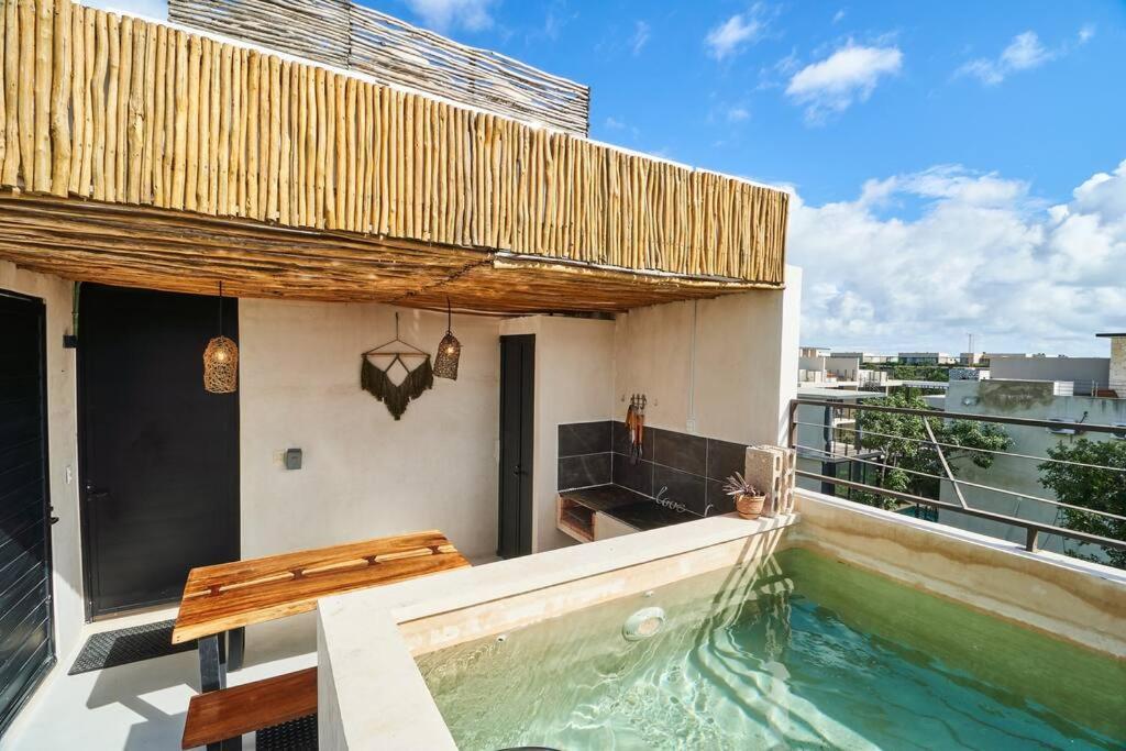 Saskab 11 Private Rooftop&pool Jungle View 2br Ph Apartment Tulum