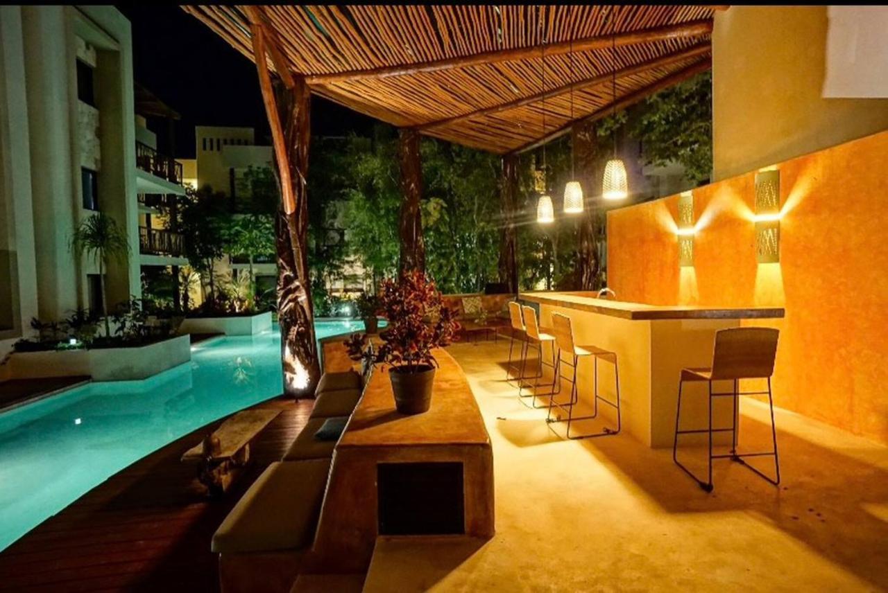 Sleeps 4-6-amazing 2 Bedroom Ph With Bbq Jacuzzi Apartment Tulum
