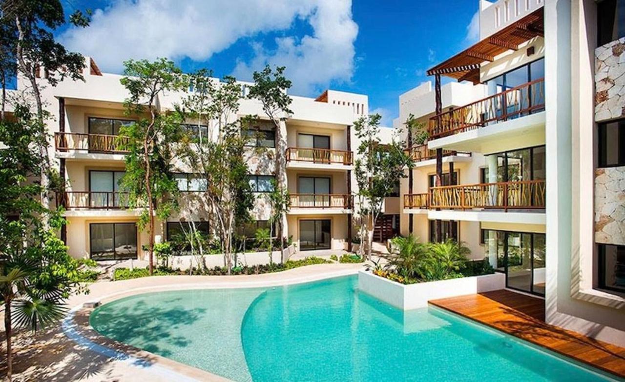 Apartment Sleeps 4-6-amazing 2 Bedroom Ph With Bbq Jacuzzi Tulum