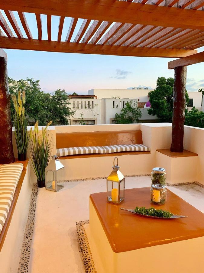 Sleeps 4-6-amazing 2 Bedroom Ph With Bbq Jacuzzi Apartment Tulum
