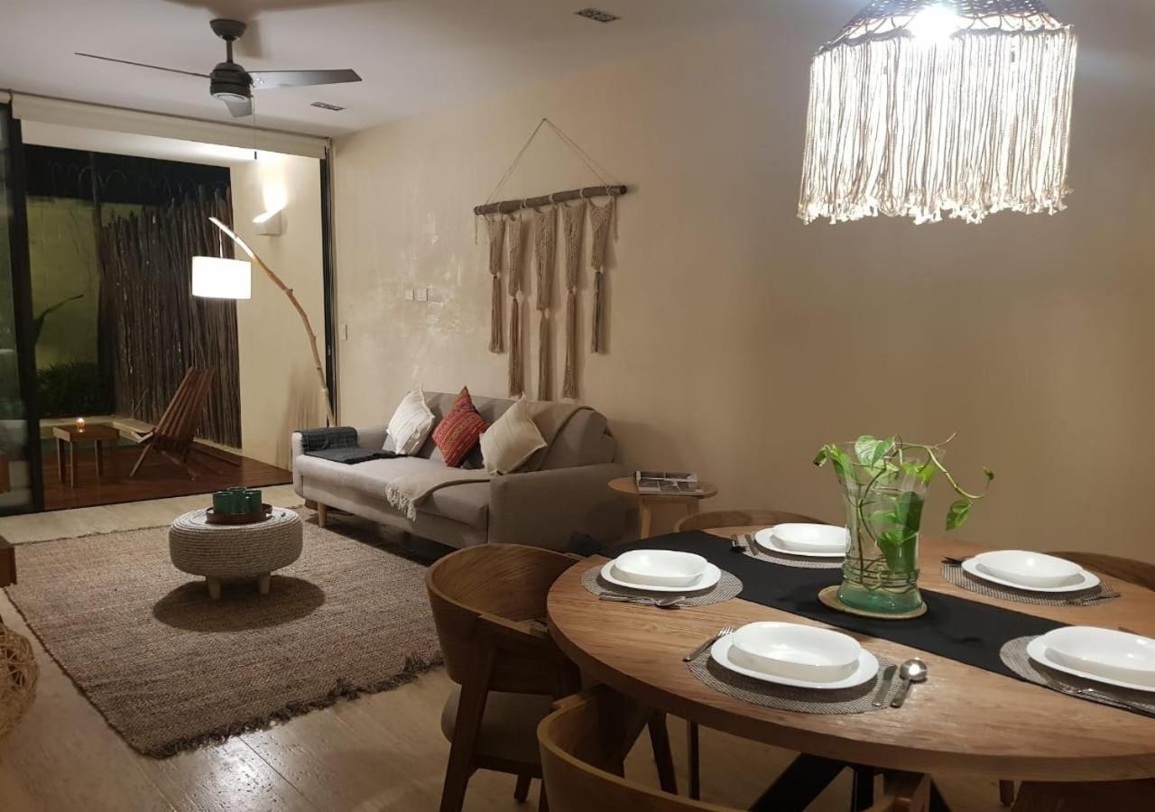 Apartamento Departamento 2 Recamaras Con Alberca Privada A 10 Minutos De La Playa Tulum