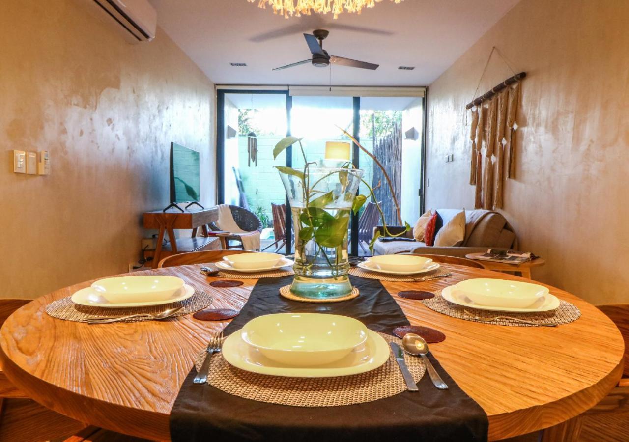 Apartamento Departamento 2 Recamaras Con Alberca Privada A 10 Minutos De La Playa Tulum