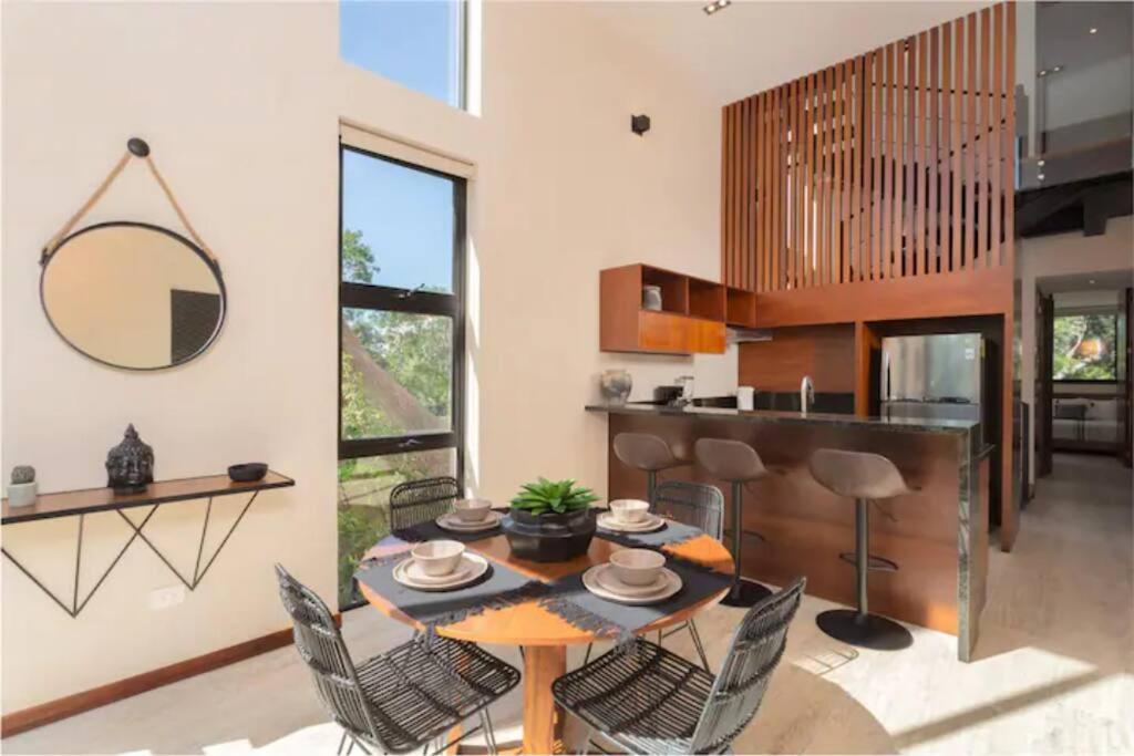 Jungle Penthouse With *private Plunge Pool*/aldea Zama Apartamento