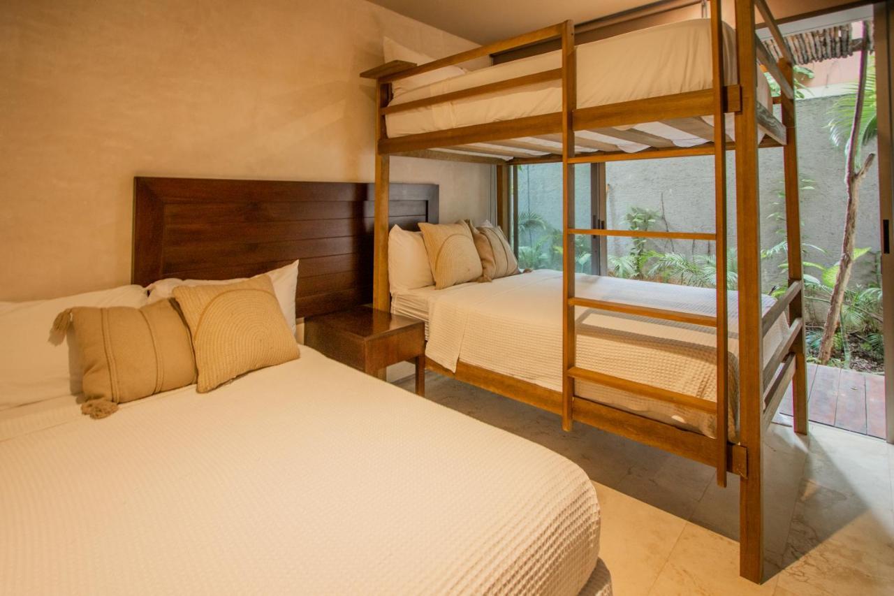 Apartment Ideal 4 Groups Aldeazama 2br 10pax Apt Papaya Playa Tulum