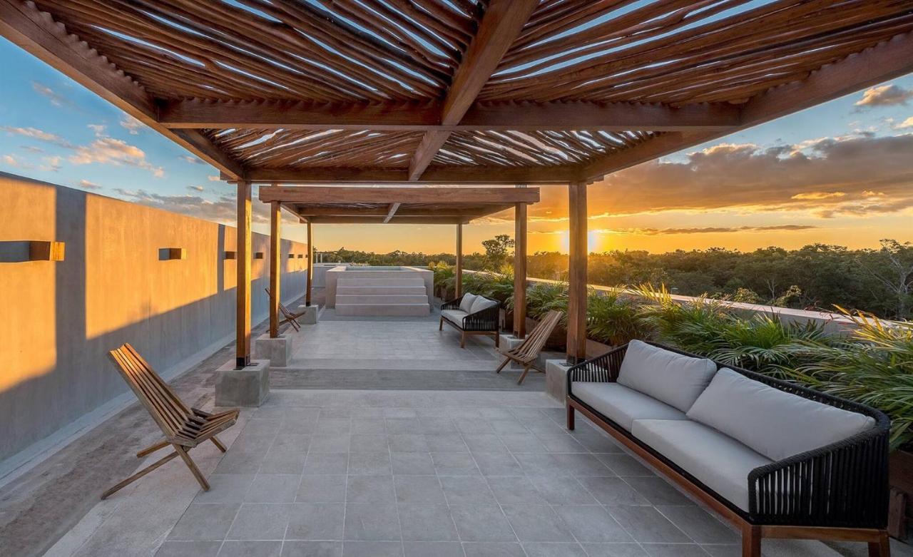 Spacious Loft With Amazing Rooftop Pool In Aldea Z * Tulum