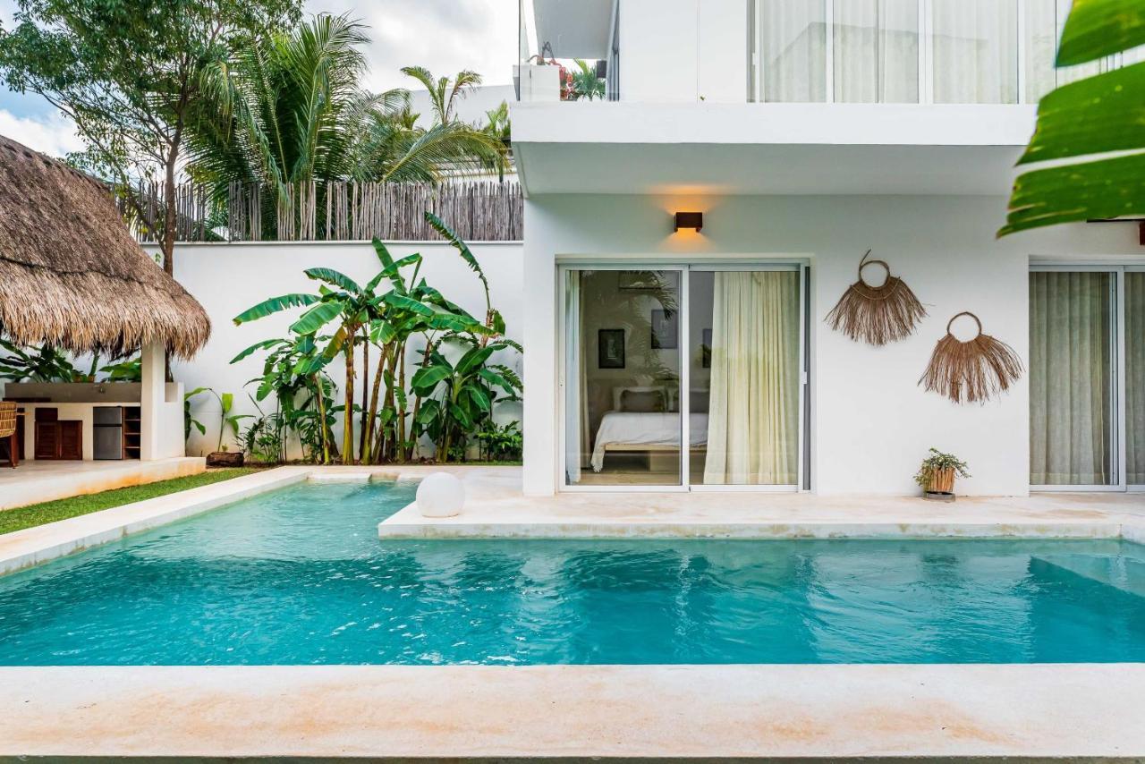 Ek'balam & Flamingo, Luxury Villas, Private Pool, Private Garden, Jacuzzi, 24h Security Tulum