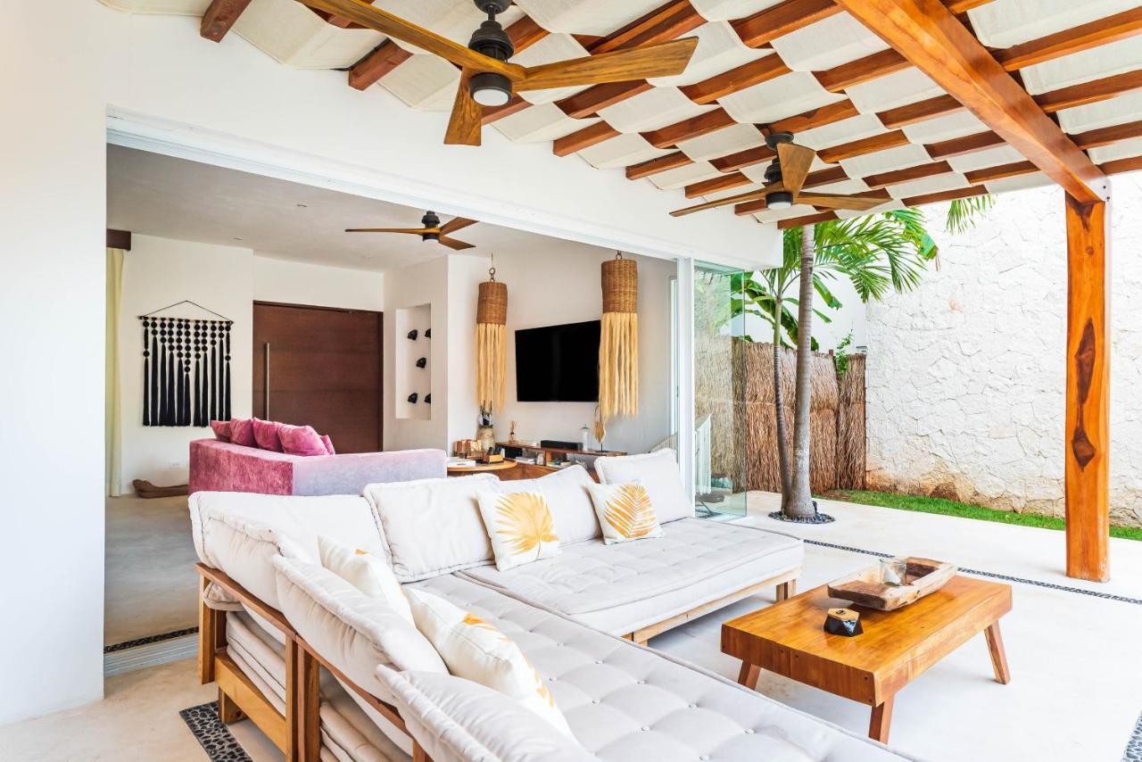 Ek'balam & Flamingo, Luxury Villas, Private Pool, Private Garden, Jacuzzi, 24h Security Villa Tulum