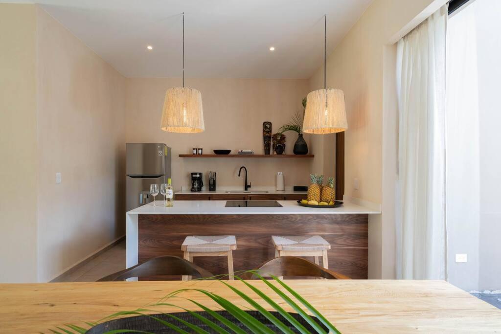 Departamento Boho Chic, Alberca Privada , Centrico Apartment Tulum