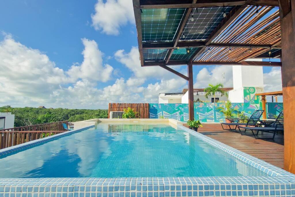 Apartamento Eco-friendly And Modern Loft 1 By Noox Tulum