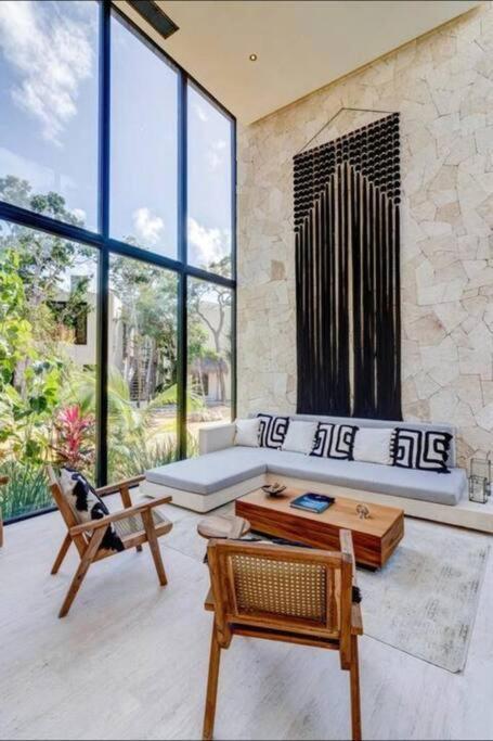Luxury 3 Bed & Bath Eco-chic - Private Pool Pousada Tulum