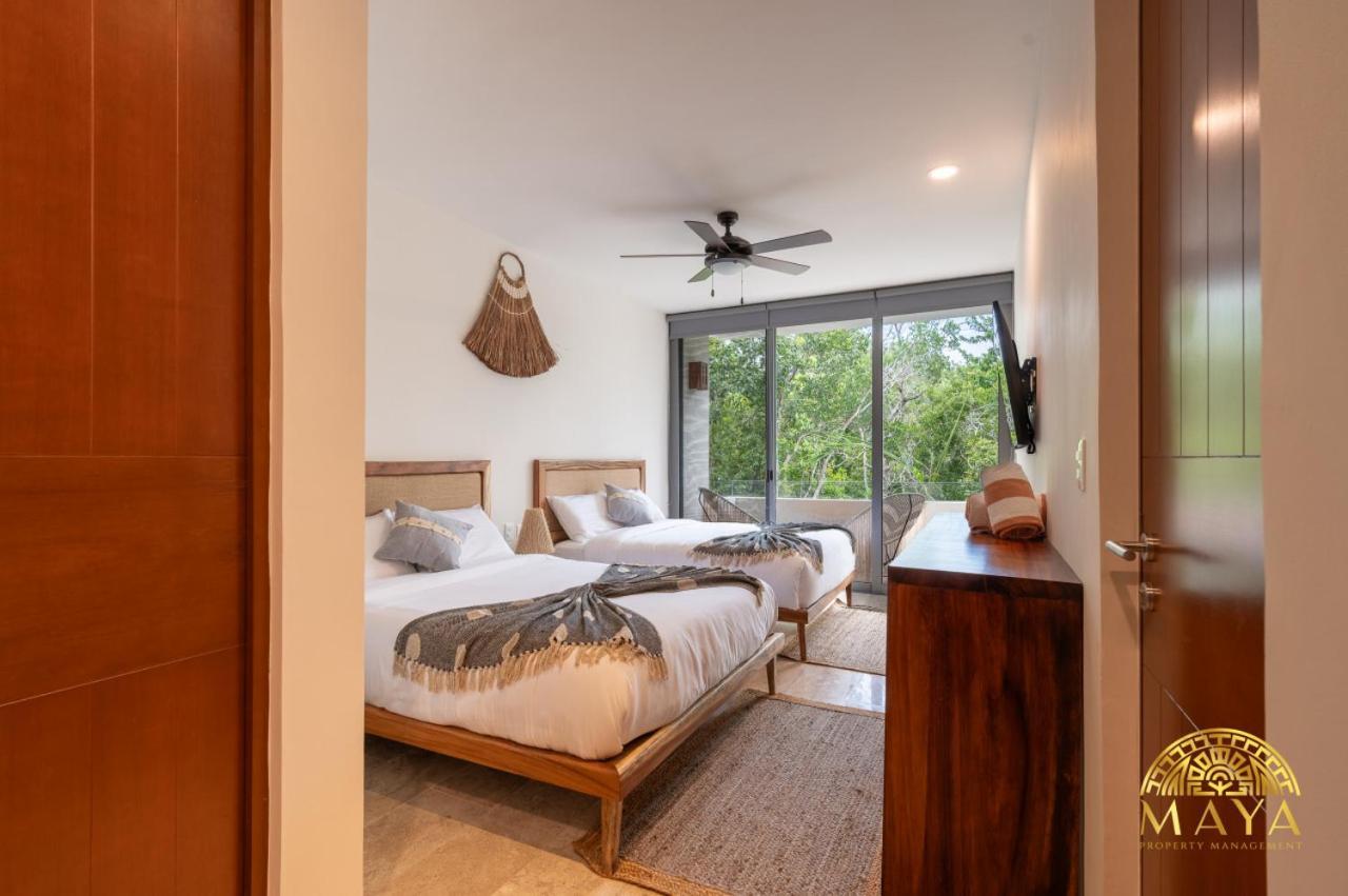 Nhoa 208c Lux 1br Jungle View In Aldea Zama Holiday home Tulum