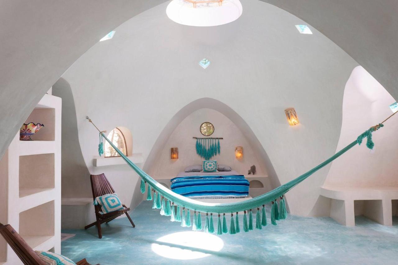 Dome Ha Unique Eco-luxe Couple Dome Cenote Bikes Apartment Tulum