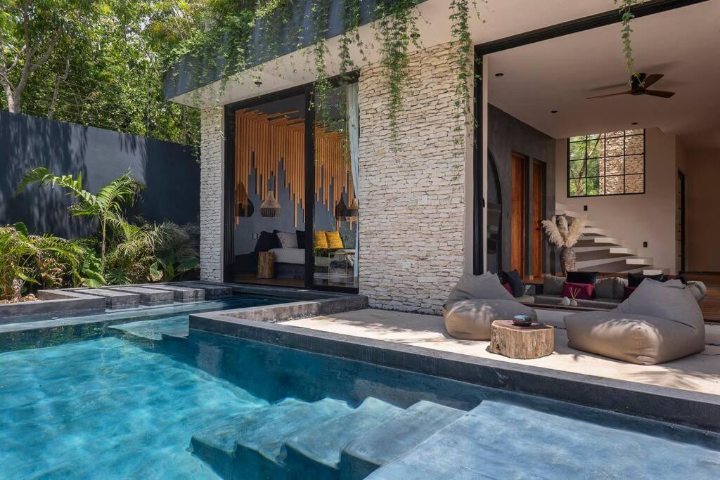 Hotel Maison Siscolino 4bdrm W/ Swimup & Rooftop Pools Tulum