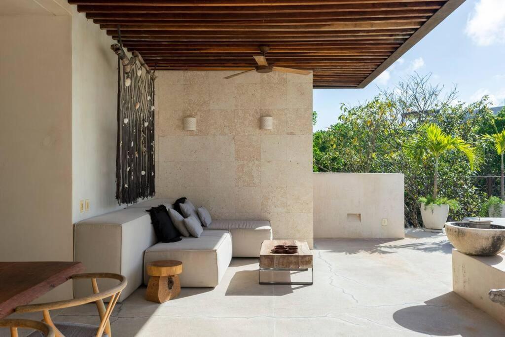 Apartment Jungle Lounge Barefoot Luxury 3br Two Level Penthouse With Pool In Luum Zama Tulum