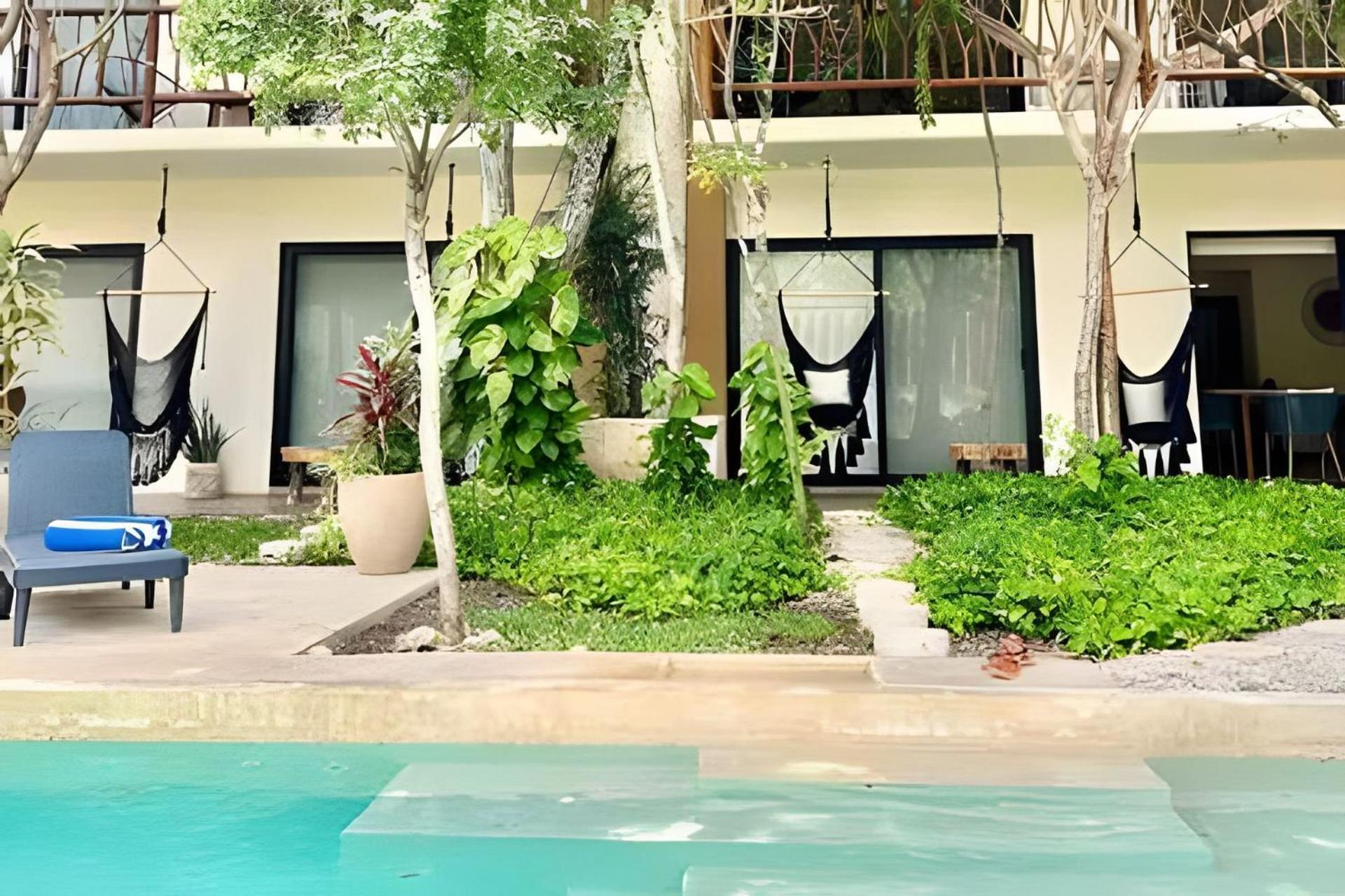 Сasa de vacaciones Loft Increíble King Size Alberca Infinita,gym En Medio De La Selva Tulum